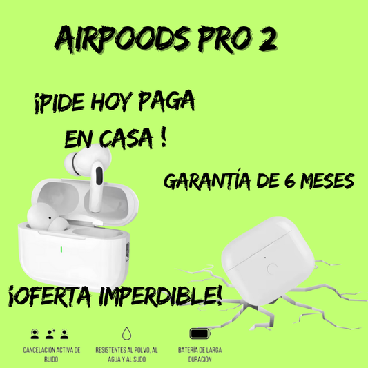 AIRPODS PRO  ¡SÚPER DESCUENTO HOY!