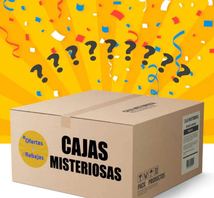 MYSTERY BOX PRO ¡OFERTA IMPERDIBLE SOLO POR HOY 50% !