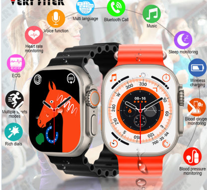 SMARTWACH RELOJ INTELIGENTE T800  ¡PROMOCION ESPECIAL POR TIEMPO LIMITADO! LLEVA UN REGALO POR TU COMPRA.