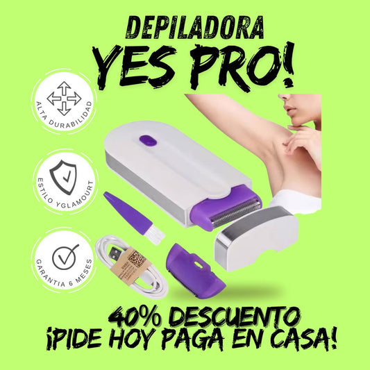 MAQUINA DEPILADORA YES PRO  ¡OFERTA SOLO POR HOY!